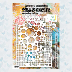 AALL & Create Stencil A4 Totally Dotty AALL-PC-087