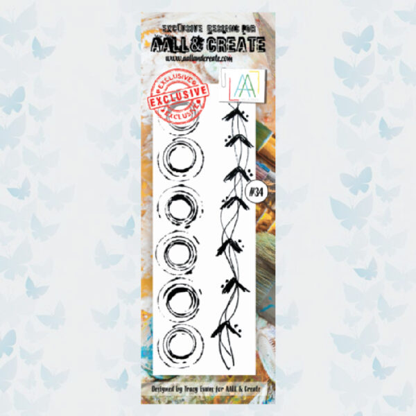 AALL & Create Clear Stempel Border Rings AALL-TP-034