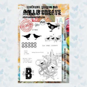 AALL & Create Clear Stempel Blackbird AALL-TP-530