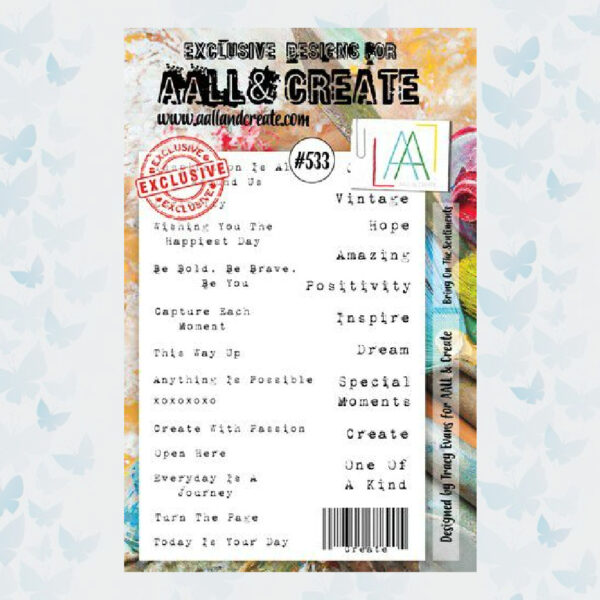 AALL & Create Clear Stempel Bring on the Sentiments AALL-TP-533