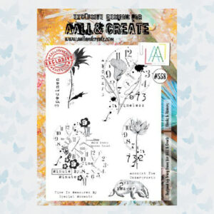 AALL & Create Clear Stempel Clocks & Flowers AALL-TP-558
