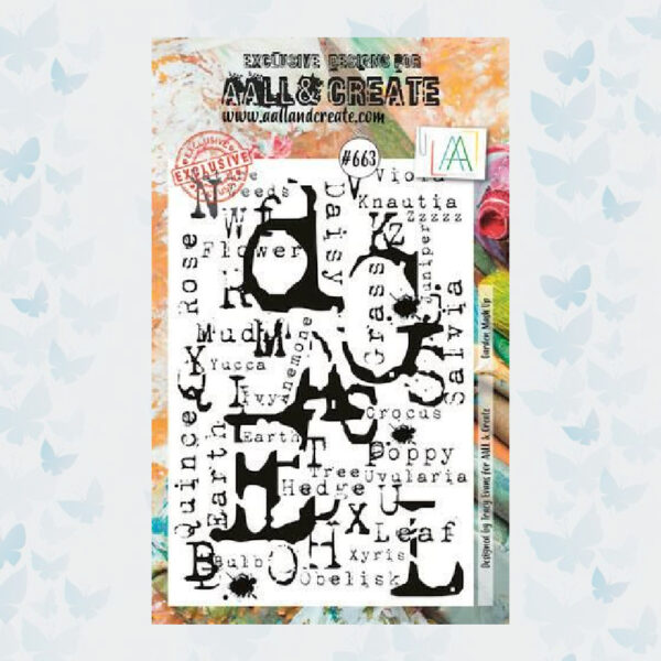 AALL & Create Clear Stempel Garden Mash Up AALL-TP-663