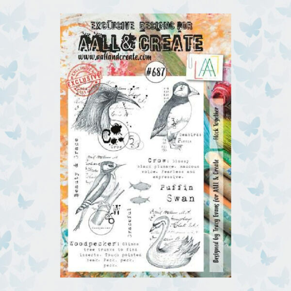 AALL & Create Clear Stempel Flock Together AALL-TP-687