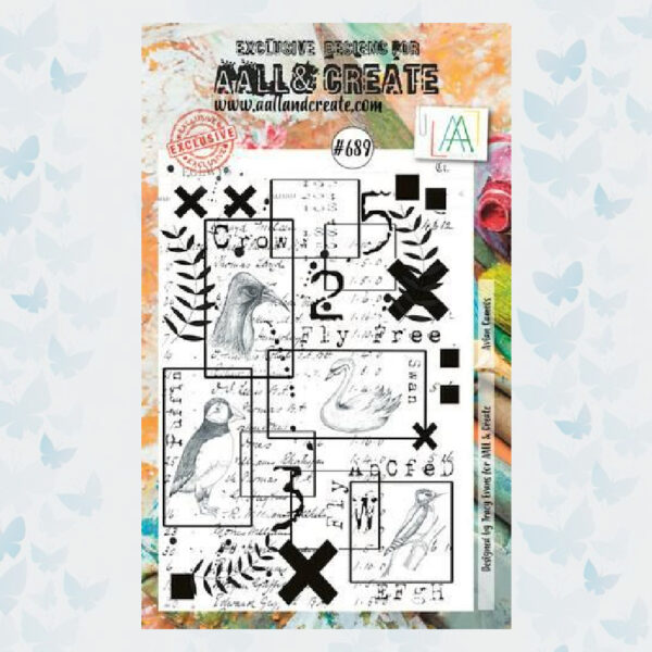 AALL & Create Clear Stempel Avian Cameos AALL-TP-689