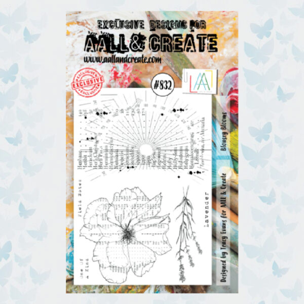 AALL & Create Clear Stempel Blousey Blooms AALL-TP-832