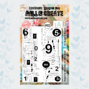 AALL & Create Clear Stempel For the Love of Numbers AALL-TP-833