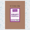 Crafter's Companion Kraft Cardstock 10xA4x280gr