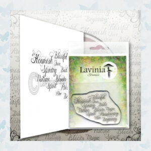 Lavinia Clear Stamp Words of Spring LAV593