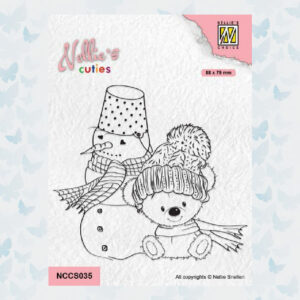 Nellies Choice Clearstempel - Cuties - Wintervrienden NCCS035