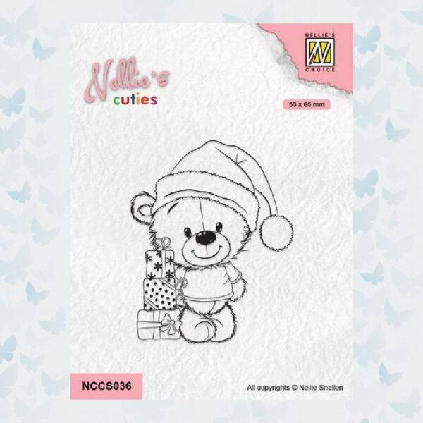 Nellies Choice Clearstempel - Cuties - Cadeaus NCCS036