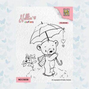 Nellies Choice Clearstempel - Cuties - Paraplu NCCS038
