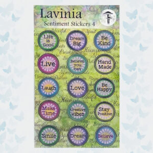 Lavinia Sentiment Stickers 4 Life Word Collection