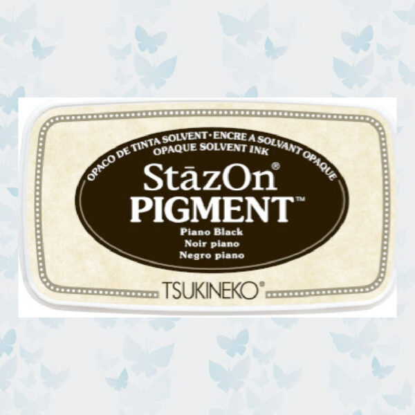 StazOn Pigment Ink Piano Black SZ-PIG-031