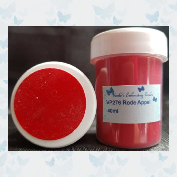 Veerle's embossing poeder Rode Appel VP276 - 40 ml