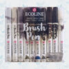 Ecoline Set van 10 Brush Pens Grijs 11509805