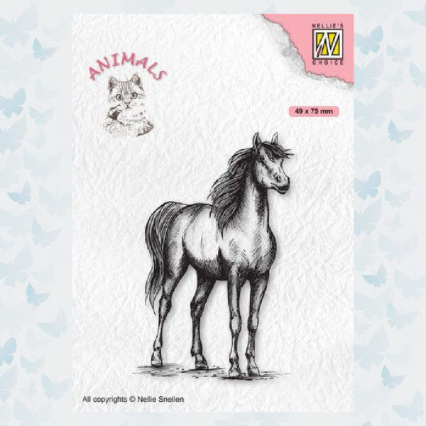 Nellies Choice Clearstempel - Paard ANI019
