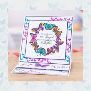 Crafter's Companion Ornate Butterflies Clear Stamps CC-STP-ORBU