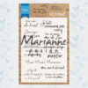 Marianne Design Clear Stempels Teksten - Strand CS1024