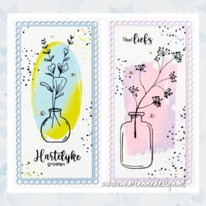 Marianne Design Clear Stamps Silhouette Art - Ovaal CS1123