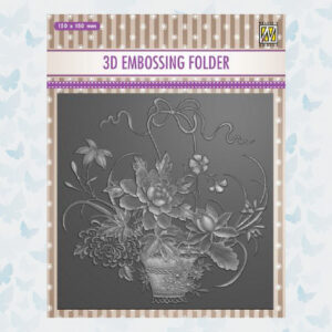 Nellies Choice 3D Embossing Folder - Boeket EF3D030