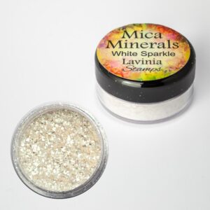 Lavinia Stamps Mica Minerals - White Sparkle