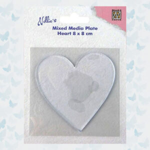 Nellies Choice Gelplate Heart NMMP006