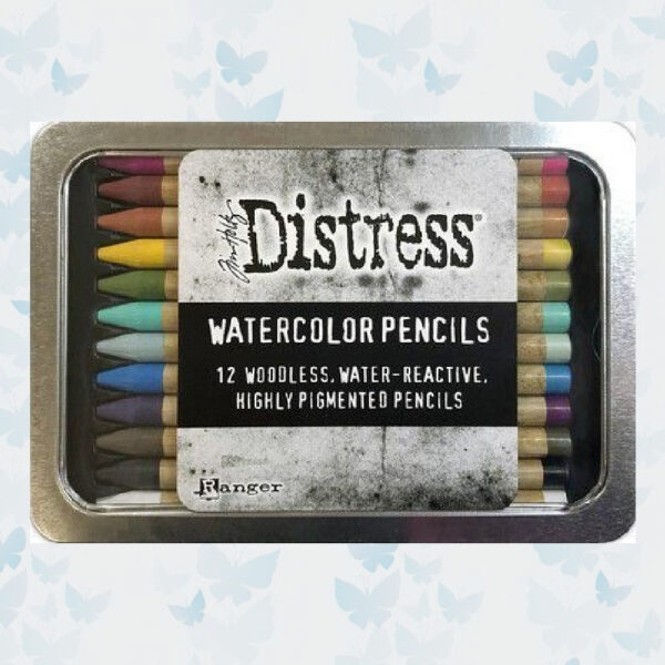 Ranger Tim Holtz Distress Watercolor Pencils 12 st Kit #1 TDH76308