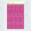 CraftEmotions Glitter Papier A4 Cyclaam 001290/0135