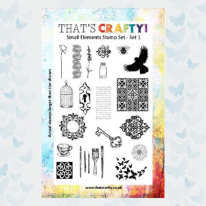 That‘s Crafty! Clearstamp A5 - Small Elements - Set 1 - 104772