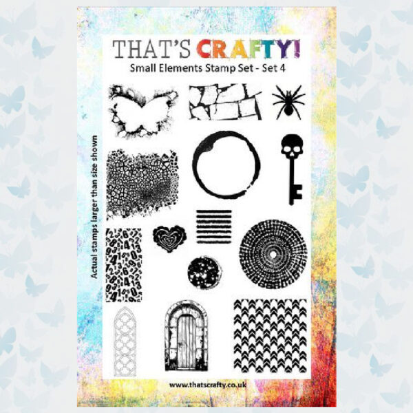 That‘s Crafty! Clearstamp A5 - Small Elements - Set 4 - 104775