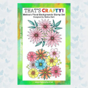 That‘s Crafty! Clearstamp A5 - Melina‘s Bloemen achtergrond 107113