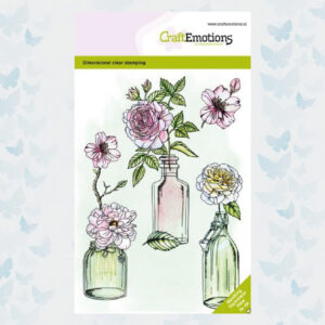 CraftEmotions Clear Stempels Rozen Dimensional stamp 130501/1335