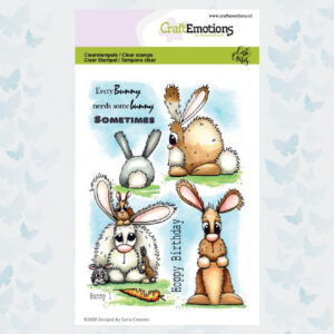CraftEmotions Clear Stempels - Bunny-1 130501/1664