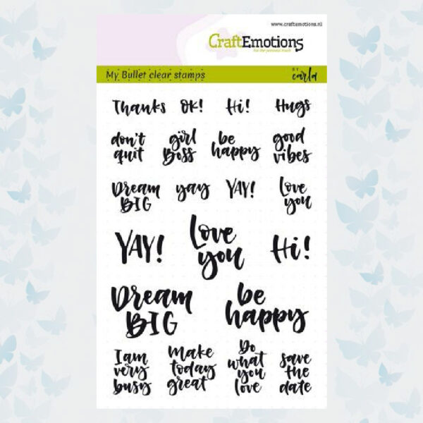 CraftEmotions Clear Stempels - Quotes Carla Kamphuis 130501/1754