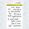 CraftEmotions Clear Stempels - Handletter - Opa & Oma 130501/1832