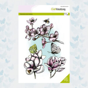 CraftEmotions Clear Stempels A5 - Bloesem Magnolia 130501/3018