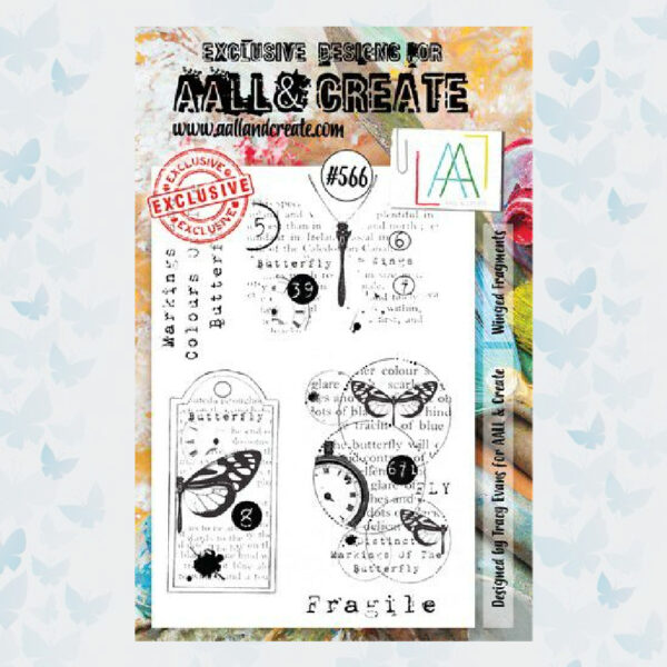 AALL & Create Stamp Winged Fragments AALL-TP-566