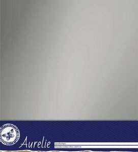 Aurelie Chromolux Cardstock Silver 10 Vellen (AUSP1018)