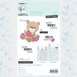 CRAFTLab Clear Stamps Hello Sweetie Friendz CCL-FR-STAMP347