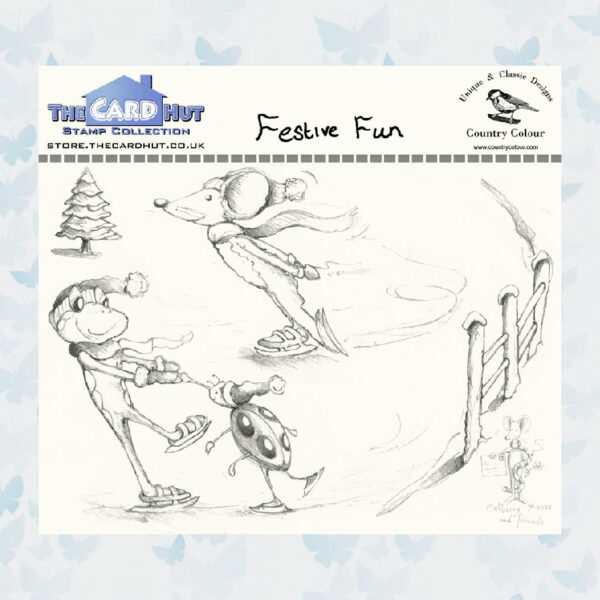 The Card Hut - Festive Fun Clear Stamps (CCMMFF)