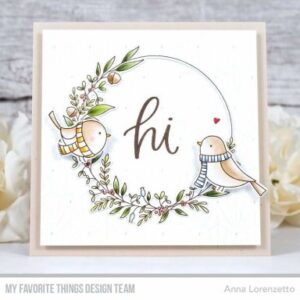 Winter Wreath Clear Stamps (CS-522)