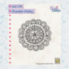 Nellies Choice Clear Stempel Mandala - Paisley Bloem 1 CSMAN009