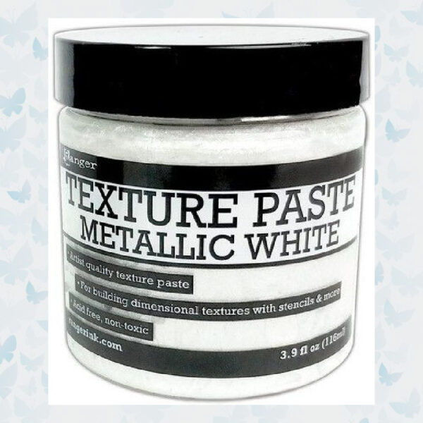 Ranger Metallic Texture Paste White INK76919