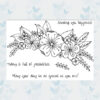 Julie Hickey Clear Stempels Floral Happiness JH1045