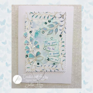 Julie Hickey Clear Stempels Floral Foliage JH1047