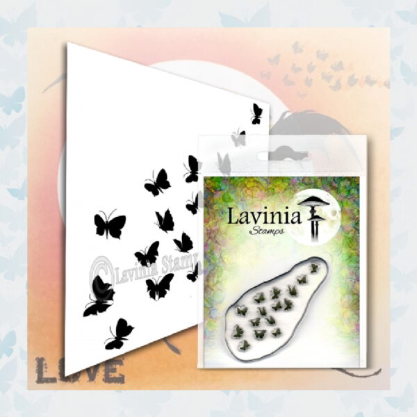 Lavinia Clear Stamp Flutterbies LAV556