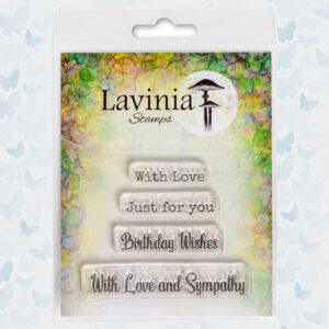Lavinia Clear Stamp - Heartfelt Verses LAV677