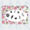 Majestix Clear Stamps Poinsettias and Peppermints MAPO-01