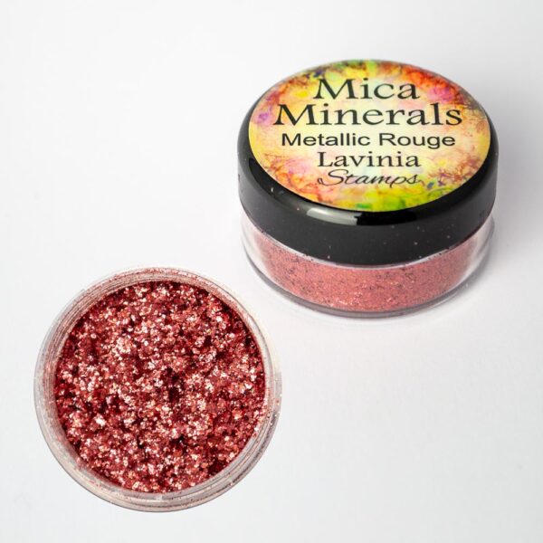 Lavinia Stamps Mica Minerals - Metallic Rouge