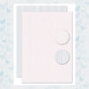 Nellies Choice Achtergrond Papier 2-zijdig Roze/Blauw Bloemen en Lijnen NEVA119